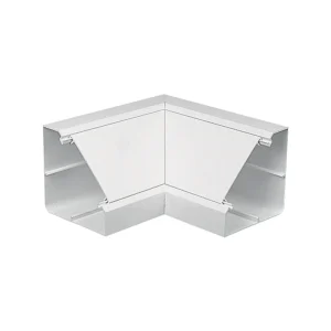 Bend Internal For Bench Trunking 105 x 105mm White