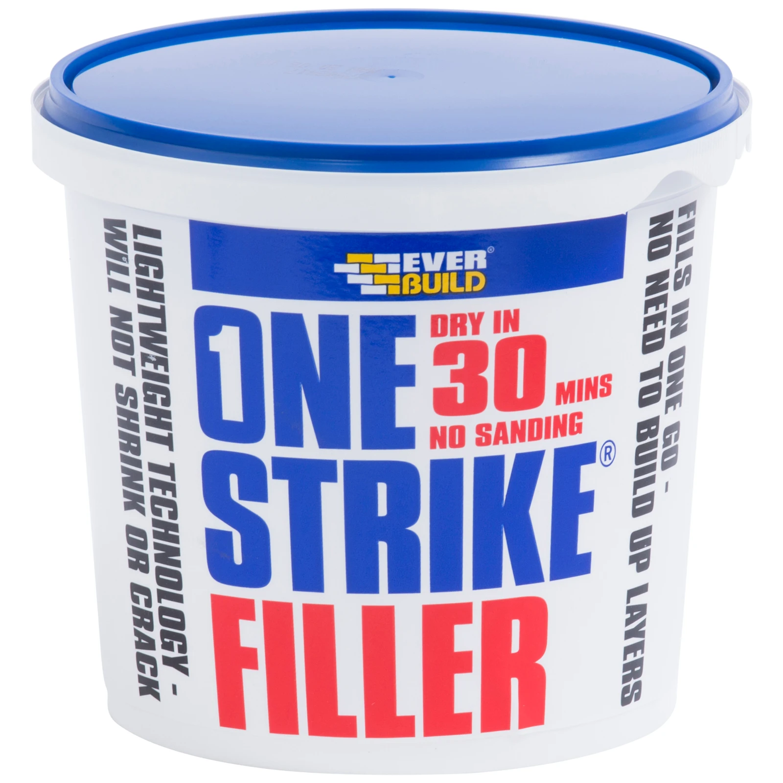 Everbuild Filler Smooth Finish 30 Minute Dry 1 Litre Bucket - Image 2