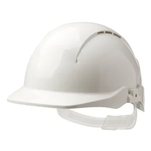 Centurion Concept Reduced Peak Vented White Helmet