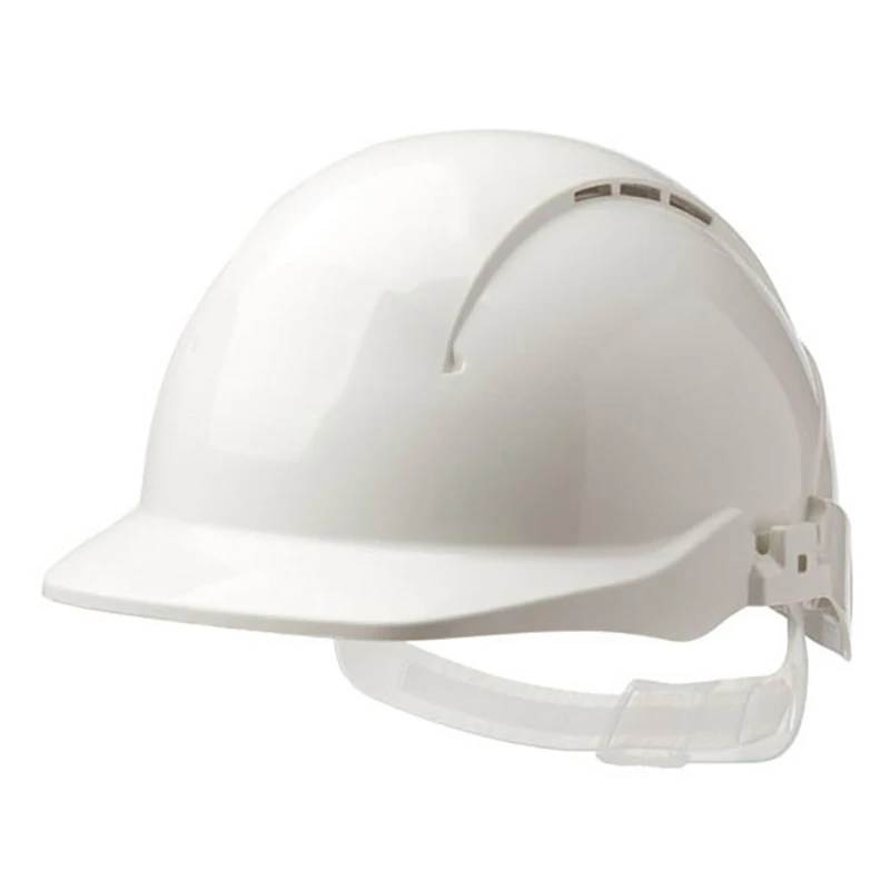 Centurion Concept Reduced Peak Vented White Helmet