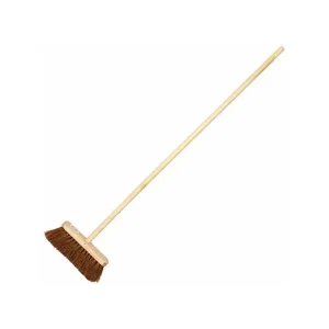 Coco Broom With Handle - 10"