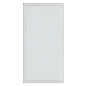 Hager Sollysta Blanking Plate 1 Gang Euro 25 x 50 x 25mm White Urea