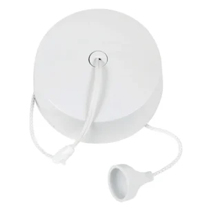 Hager Sollysta WMCS12 2-Way Ceiling Pull Switch 6A White