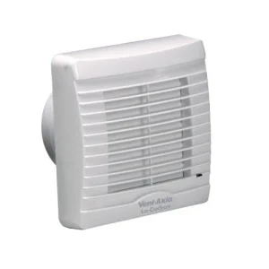Vent Axia 443159 Fan Lo-Carbon VA100LP Axial Extractor 100mm White 2 Speed Pull
