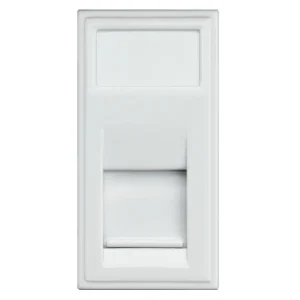 Hager Sollysta Socket BT Telephone Master Euro 25 x 50 x 25mm White