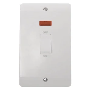 Switch DP Double Plate c/w Neon 45A White