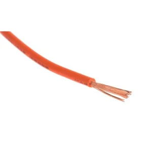 BS6231 1.5mm² Orange Tri-Rated Cable 1-Core Panel Wire