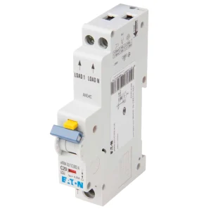 Eaton EMCH120R30C Memshield RCBO 3 1P+N 20A Type C 10kA 30MA (17.7x120x76mm)