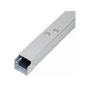 Trunking 1 Compartment Lid+Couplers 150 x 150mm x 3m Pre-Galvanised Steel