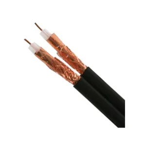 Pro Power PVC Twin Digital Coaxial Cable 100m Black