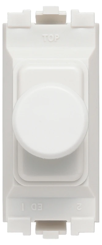 Dimmer Switch 1 Module 2 Way LED Intelligent 4-70W+40-220W 180Va White - Image 2