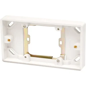 Click Mode Pattress 1 To 2 Gang Conversion 16mm White