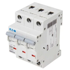 Eaton MCB Triple Pole Type D 16A 10/15kA