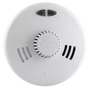 Kidde Smoke Heat Alarm Hard Wired/Wireless Recharge Battery Backup