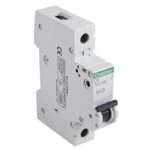 Wylex MCB C6 16kA 1P (1 Module Width)