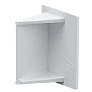 Mini Trunking PVC-U End Cap 25 x 38mm White