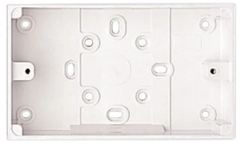 Box 2 Gang Surface 87 x 148 x 32mm White