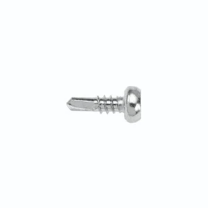 4.2 x 13mm Screw Metal Pan Head Self Drill Steel/Bright Zinc Plated [Pack=100]