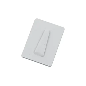 Self Adhesive Clip White Mild Steel 8mm x 38mm x 25mm