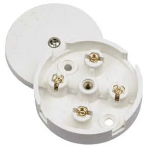 Junction Box 4 Terminal 20A 2.1/4In White