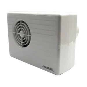 Manrose CF200T 100mm (4") Bathroom/ Utility RoomFan Centrifugal Electronic Timer