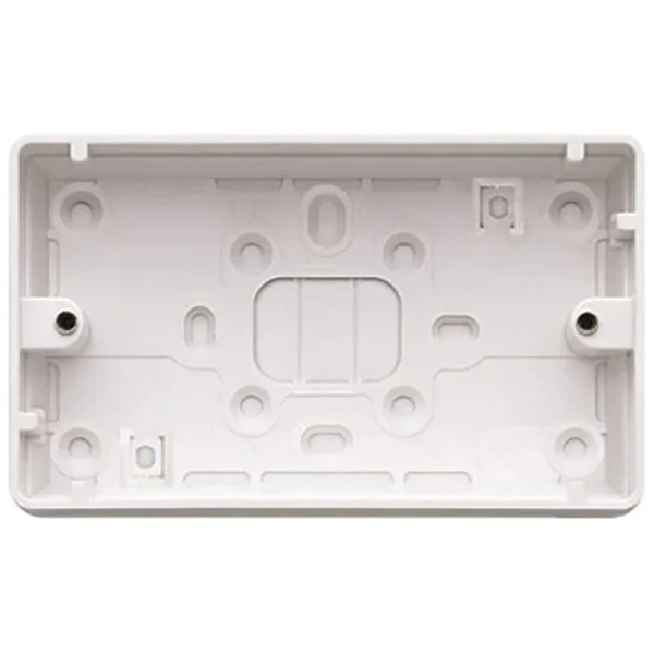 MK Electric Box 2 Gang PVC Surface 87 x 148 x 32mm White – Go Magpie ...