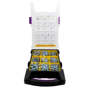 Screw Kit Selection Pack Hd Self Drill Metal Screw Steel/Bright Zinc Plated