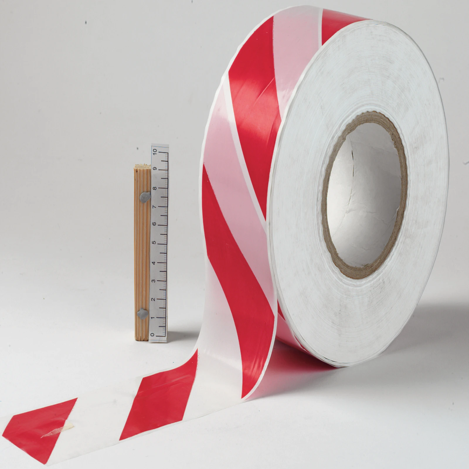 70mm x 250m Red/White Extra Strong Barrier Tape