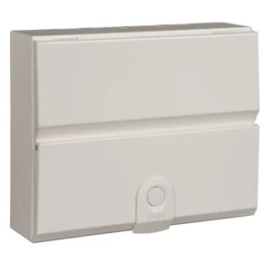 Consumer Unit 10 Way Switch Disconnector Incomer 100A White Steel