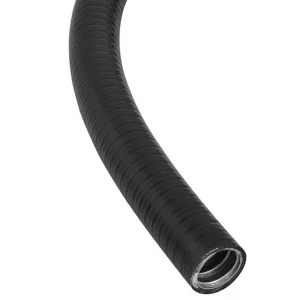 Conduit Type Single Pole Flexible PVC 32mm x 10m Steel Black [Pack=10]