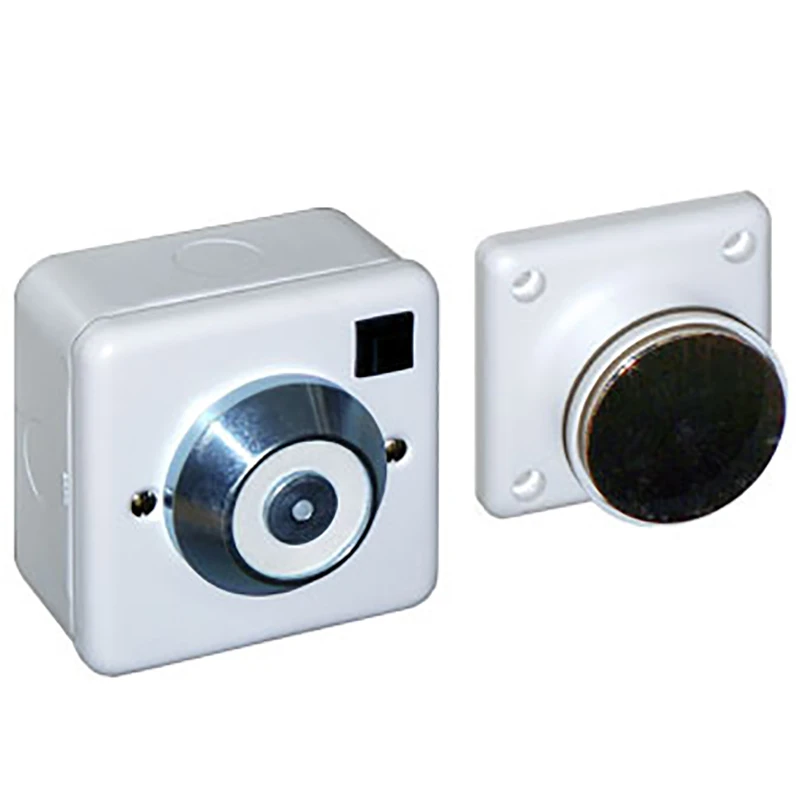 Securefast AEM0363 Deedlock Wall Mounted, Door Hold-Open Electro-Magnet 230v AC - Metal - Image 2