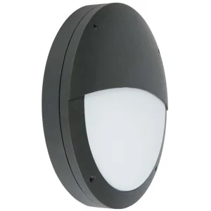 KSR Bulkhead IP65 Die Cast Eyelid 18W Black 4000K 670lm LED