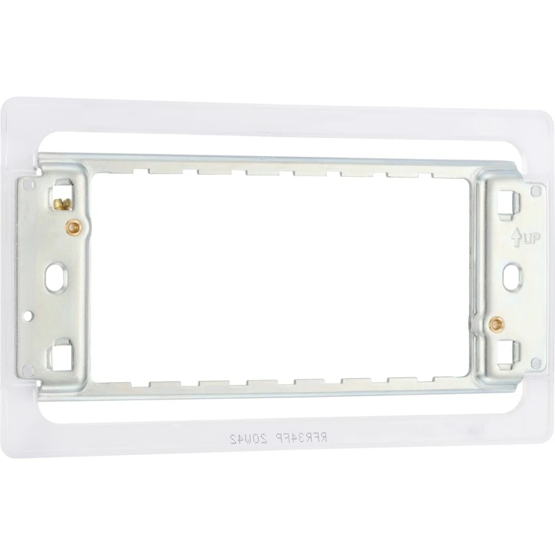 3 + 4 Gang Frame Screwless Flatplate Grid Frame - Image 2