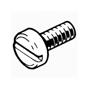 Screw Tamperproof M3.5 x 32mm Nickel Plated