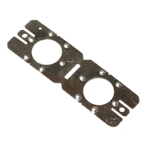 Silver-Colored Wago Box Earthing Plate For Side Capsule