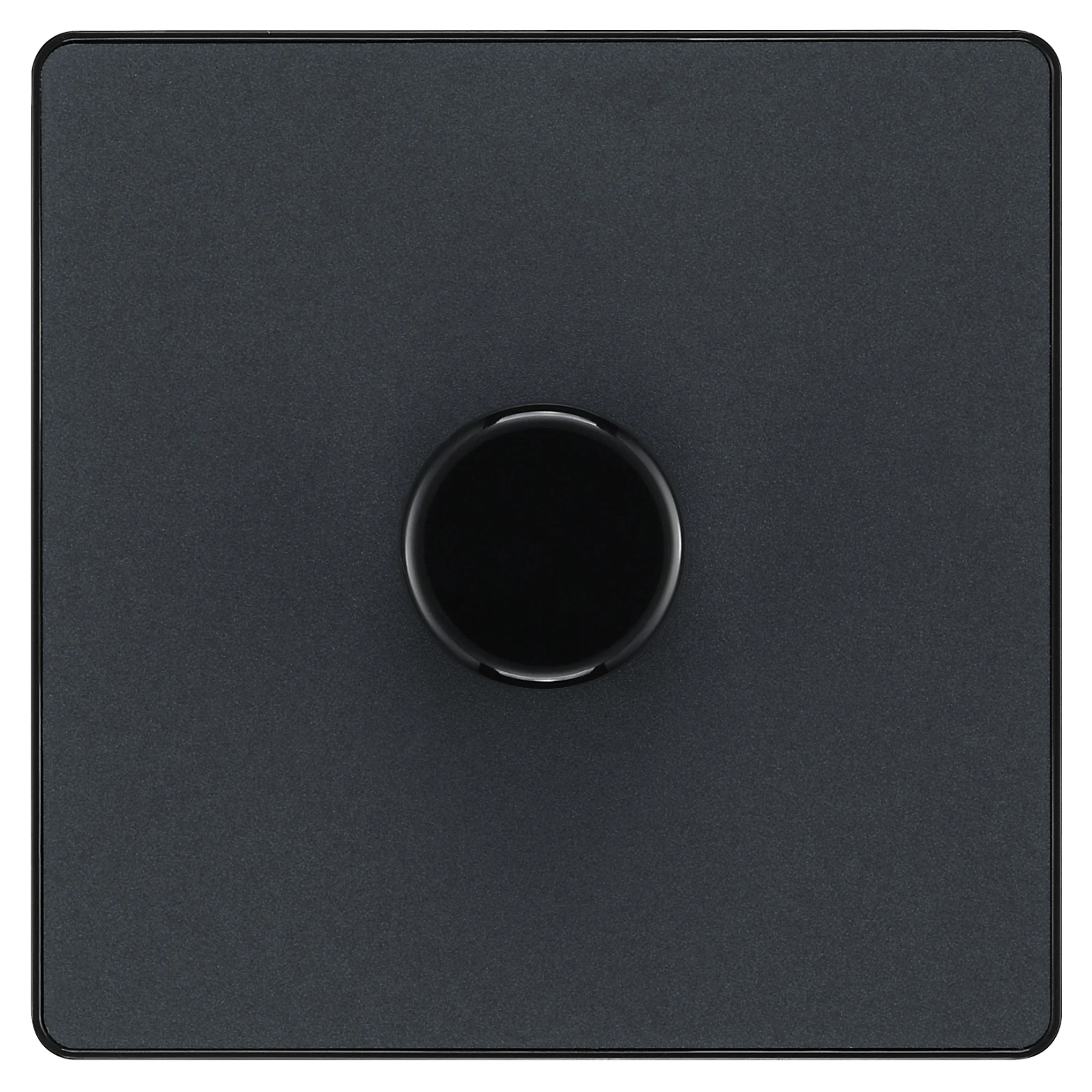 BG Evolve PCDMG81B 200W 1 Gang 2 Way Dimmer Push On/OFF (Trailing Edge) Matt Grey - Image 2