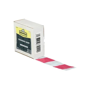 Tape Barrier Hazard 500m x 75mm Red+White