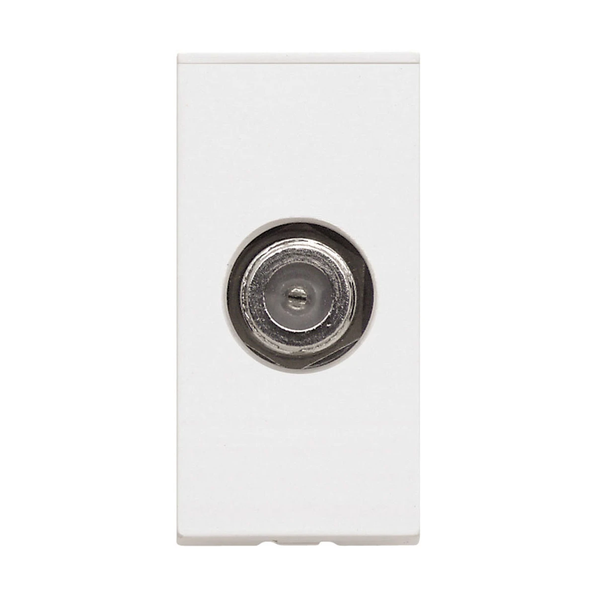 Coaxial Socket F Type Satellite Single White - Image 3