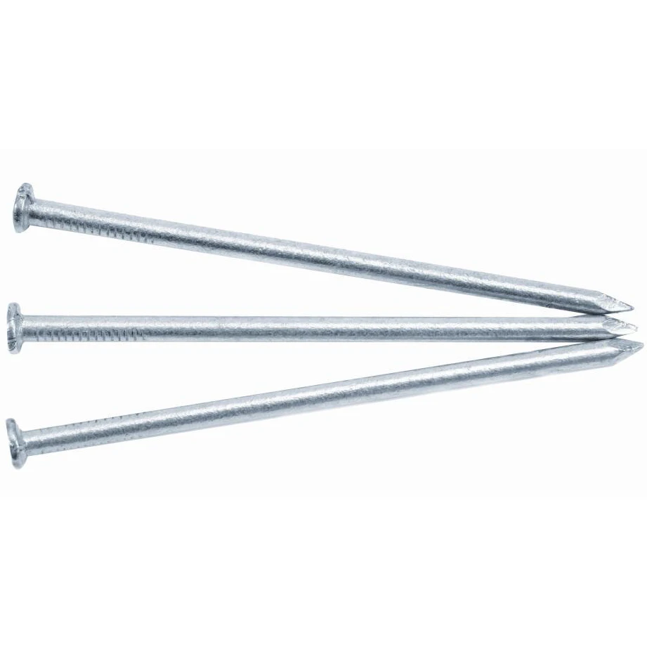 Bright Self Coloured Round Plain Head Nail 100mm x 4.5mm 25Kg Steel