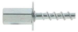 Self-Tapping Screw With Female Threaded Head For Fastening Into Cracked & Non -Cracked Concrete