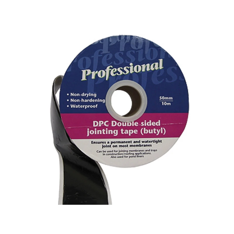 Dpc Butyl Double Sided Tape Black 50mm x 10m - Image 2