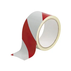 Reflective Tape Self Adhesive Red/White 50mm x 10m