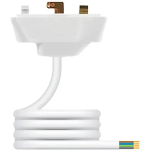 Hager P64AX Plug 4 Pin 207/230/253V 6A White