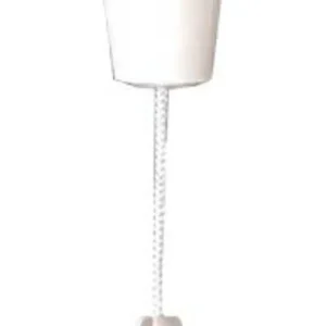 Ceiling Switch 1 Way DP Flush 16A White W/O Mounting Block
