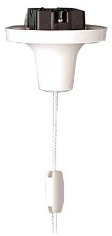 Ceiling Switch 1 Way DP Flush 16A White W/O Mounting Block