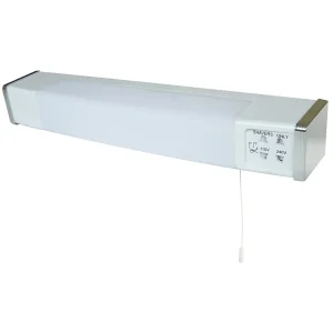 Eterna LEDSH44 6.7W LED Shaver Light with Dual Voltage Socket