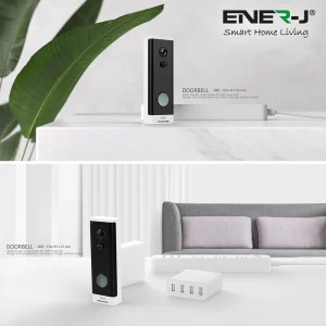 EnerJ SHA5307 Smart Wi-Fi VIdeo Doorbell - PRO Series