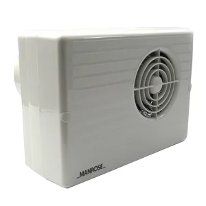 Manrose CF200LV 100mm (4") Bathroom Fan Wall/Ceiling Centrifugal