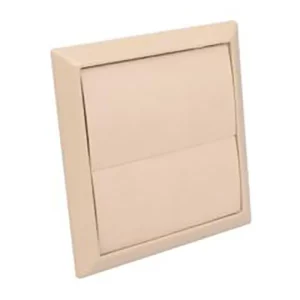 Wall Outlet Gravity Flaps-Round Spigot 100mm Cotswold Stone