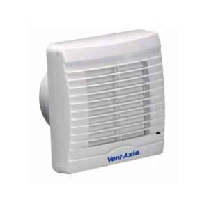 Vent Axia Fan Axial Extractor c/w Neon & Timer 100mm 230V White
